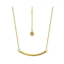 Republic Road Valentines Day All Bar None Choker Necklace - Gold