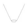 Republic Road Revival East West Chain Link Necklace - Silver