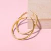 Republic Road Roundabouts Hoop Earrings - Gold