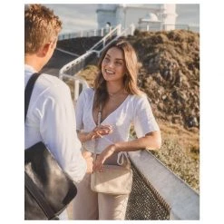 Stitch & Hide Leather Taylor Bag - Black