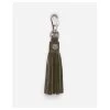 Stitch & Hide Leather Bag Tassel - Olive Valentines Day