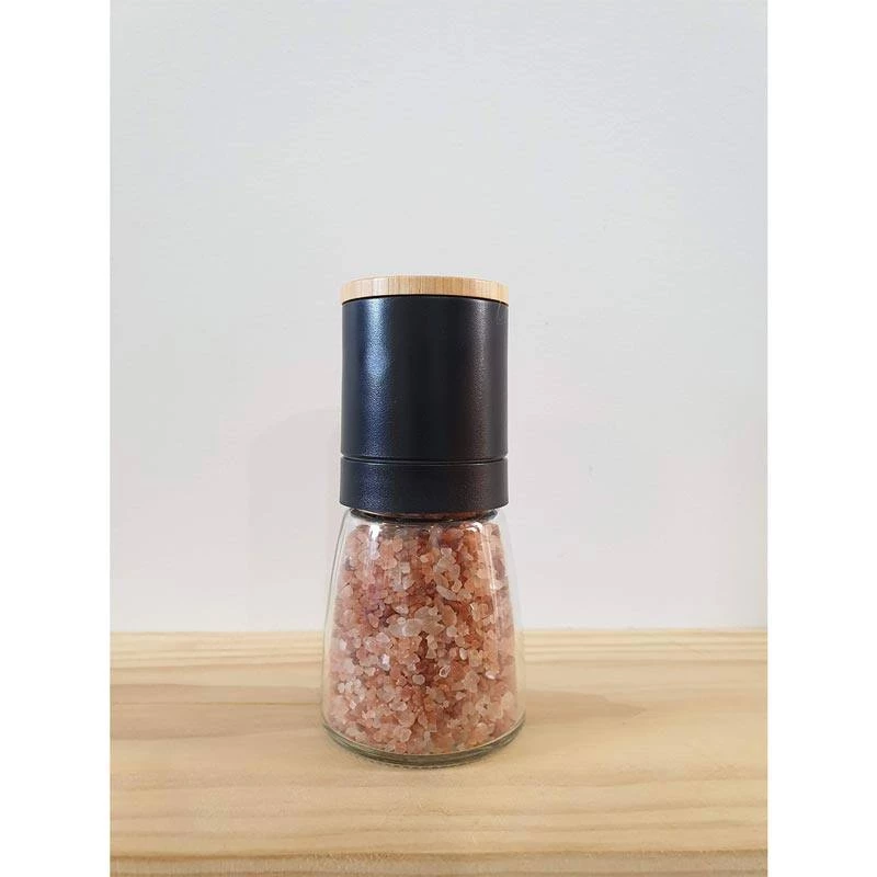 Dishy Bambu Upside Down Mill - Himalayan Salt