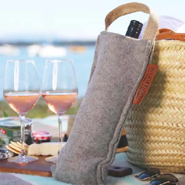 Wool Hero NZ Wool Wine Tote Bag