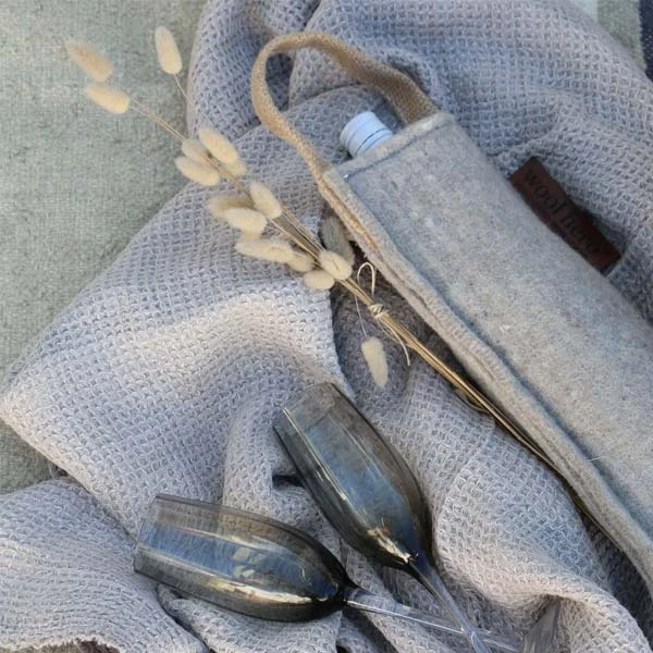 Wool Hero NZ Wool Wine Tote Bag