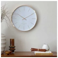 One Six Eight Otto Clock - White (40cm) CLOCKS