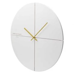 One Six Eight Liam White Clock (40cm) CLOCKS