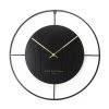 One Six Eight Black Addison Clock (40cm)