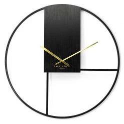 One Six Eight Elena Clock (60cm) Black