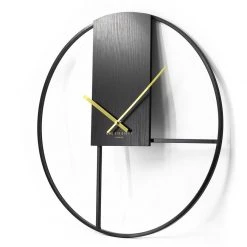One Six Eight Elena Clock (60cm) Black