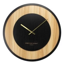 One Six Eight Emilia Charcoal Clock (60cm)