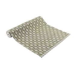 Ladelle Eco Eden Ribbed Table Runner - Sage Coastal
