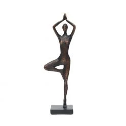 Le Forge Yoga Lady Sculpture - Standing Pose Restocked