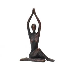 Le Forge Restocked Yoga Lady Sculpture - Sitting Pose