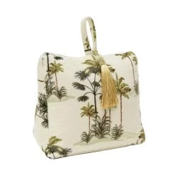 Le Forge Velvet Tassel Door Stop - Cream Palm