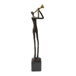 Le Forge Horn Player Sculpture