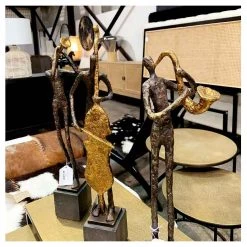 Le Forge Horn Player Sculpture