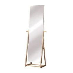 L.T. Williams Freestanding Bamboo Mirror