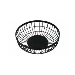 L.T. Williams Black Metal Fruit Bowl