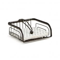 L.T. Williams Black Onyx Napkin Holder