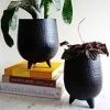 Roam & Loom Footed Iron Planter Vase NEW ARRIVALS