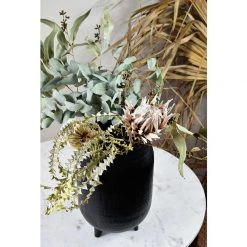 Roam & Loom Footed Iron Planter Vase NEW ARRIVALS