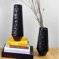 Roam & Loom NEW ARRIVALS Hammered Iron Vase