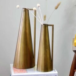 Roam & Loom NEW ARRIVALS Brass Jug Set (2pc)