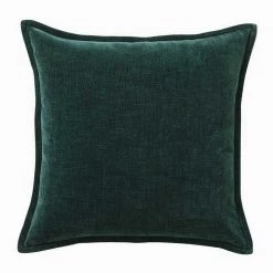 Weave Cushions Velvet Nova Cushion – Evergreen (50cm)