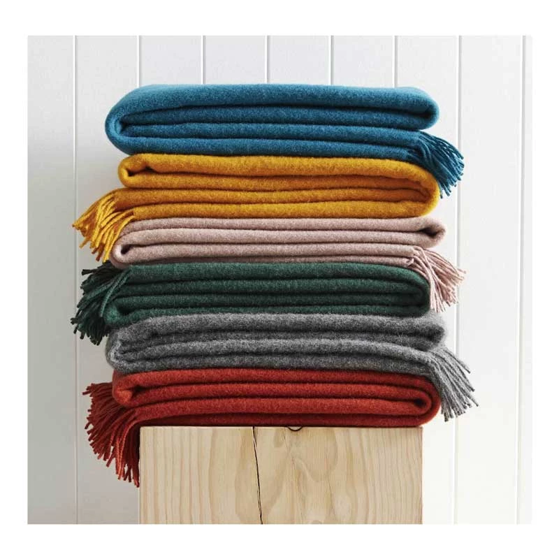 Weave NZ Lambswool Nevis Throw - Charcoal