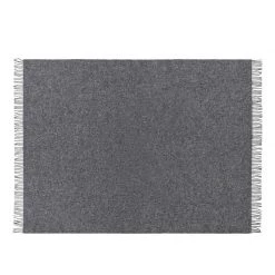 Weave NZ Lambswool Nevis Throw - Charcoal