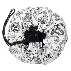 Play & Go Colour My Bag Paris Storage Bag & Play Mat - Large Monochrome