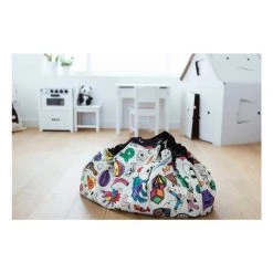 Play & Go Colour My Bag Paris Storage Bag & Play Mat - Large Monochrome