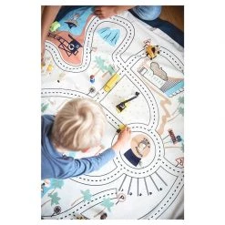 Play & Go BOYS GIFTS L.A Roadmap Storage Bag & Play Mat - Large