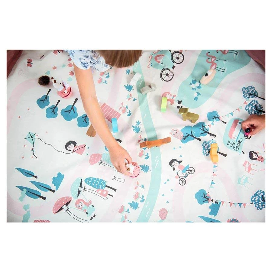 Play & Go Walk In The Park / Flamingo Storage Bag & Play Mat - Large