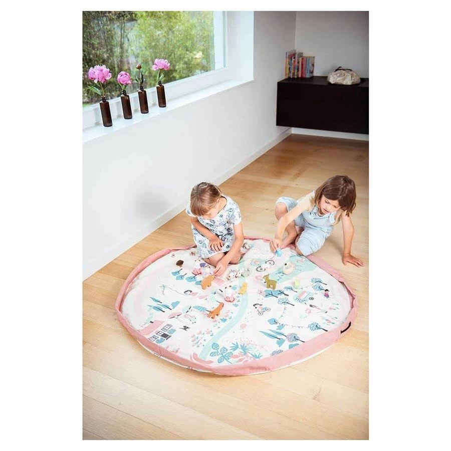 Play & Go Walk In The Park / Flamingo Storage Bag & Play Mat - Large