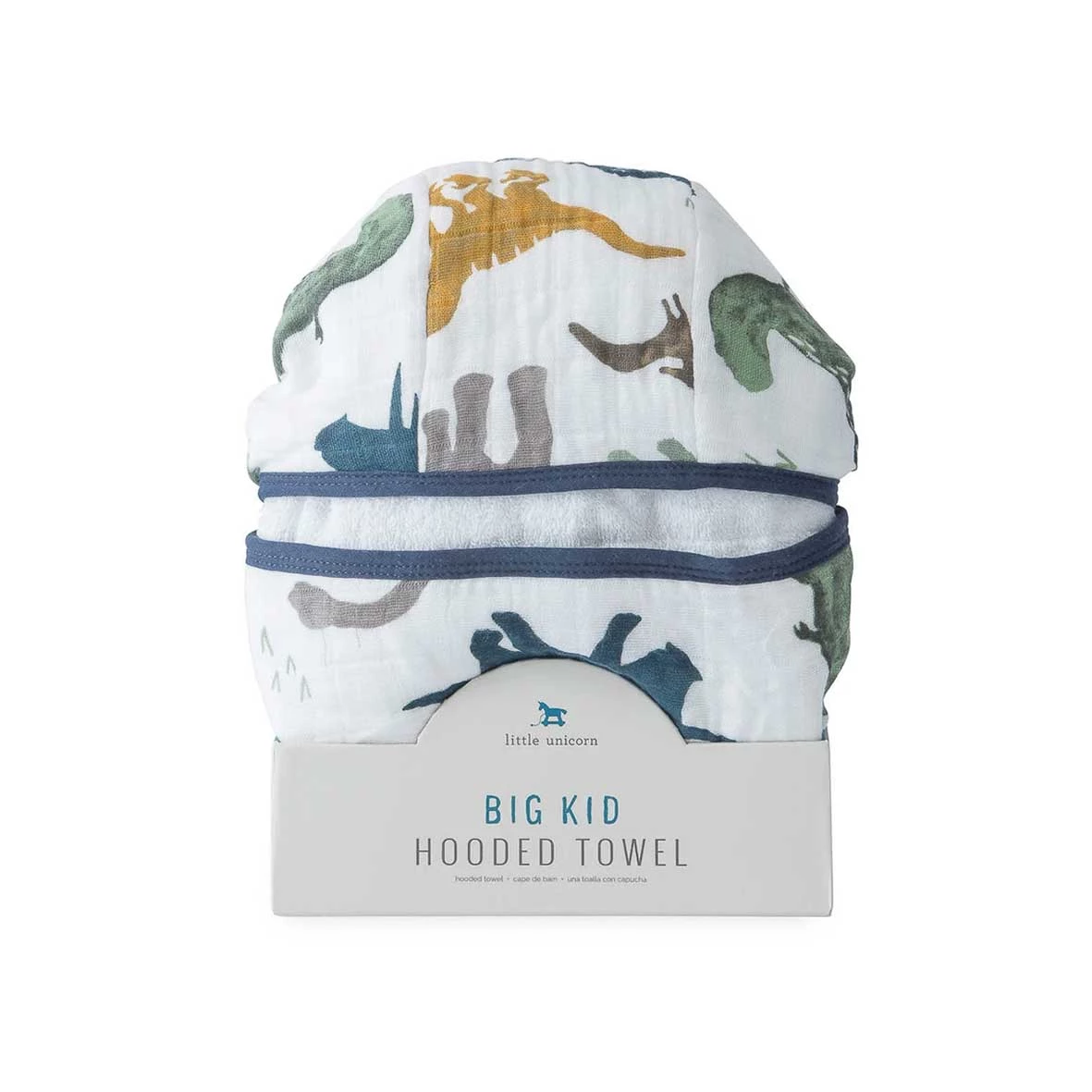 Little Unicorn Big Kids Hooded Towel β Dino Friends BOYS GIFTS