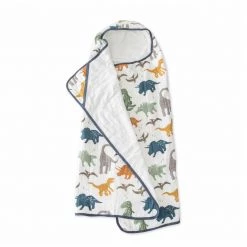 Little Unicorn Big Kids Hooded Towel – Dino Friends BOYS GIFTS