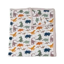 Little Unicorn Restocked Big Kids Cotton Muslin Quilt – Dino Friends