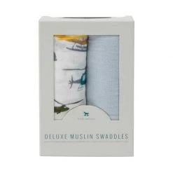 Little Unicorn Deluxe Muslin Swaddle 2pk – Airshow