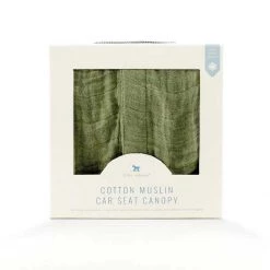 Little Unicorn Cotton Muslin Car Seat Canopy - Fern