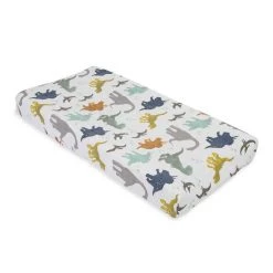 Little Unicorn Cotton Muslin Changing Pad Cover - Dino Friends BABY & TODDLER GIFTS