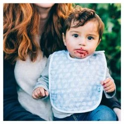 Little Unicorn Cotton Muslin Classic Bib 3pk - Dino Friends Restocked