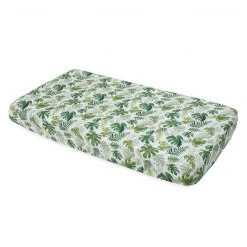 Little Unicorn Country Style Cotton Muslin Fitted Cot Sheet – Tropical Leaf