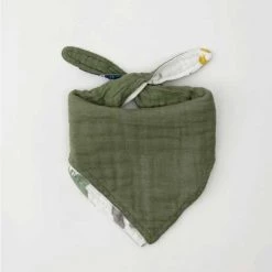 Little Unicorn Cotton Muslin Reversible Bandana Bib - Dino Friends BABY & TODDLER GIFTS