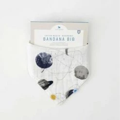 Little Unicorn Cotton Muslin Reversible Bandana Bib - Planetary BABY & TODDLER GIFTS