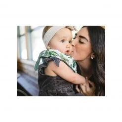 Little Unicorn Cotton Muslin Reversible Bandana Bib - Tropical Leaf Restocked