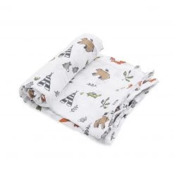 Little Unicorn Cotton Muslin Swaddle – Forest Friends