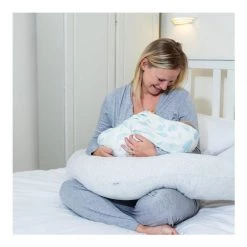 Purflo Breathe Pregnancy Pillow – Minimal Grey