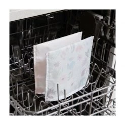 Bumkins Large Snack Bag 2pk - Floral / Lace Reusable & Eco Friendly