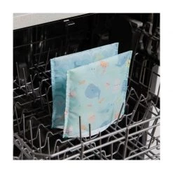 Bumkins Large Snack Bag 2pk - Rolling With The Waves